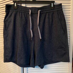 Lululemon Men’s Soft Jersey Short 5” Heathered Classic Blue Size L